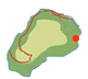 Chalikiada beach on map