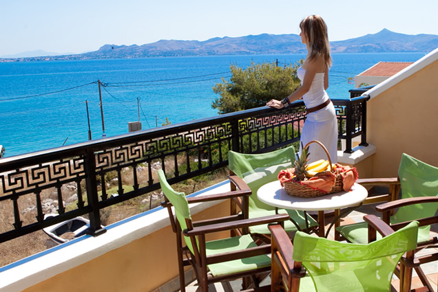 Balcony from the maisonette