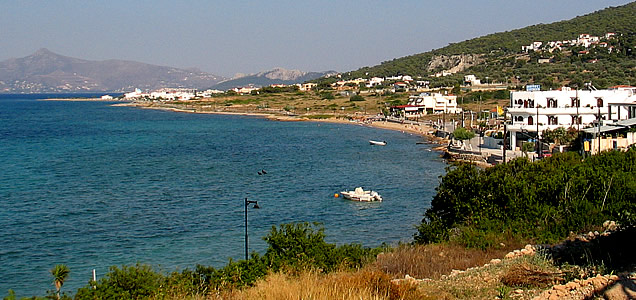 Milos beach Agistri island