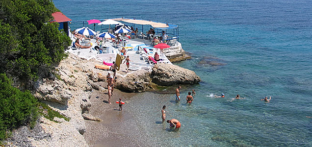 Skliri beach Agistri island
