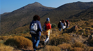 Walking trip from Sfendouri to Eleonas