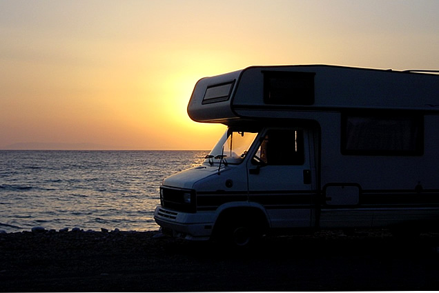 Budget Campers based on Aegina island in Greece