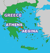 Map Location Aegina