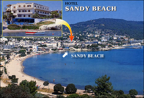 Hotel Sandy Beach - Aghia Marina - Aegina island - Greece