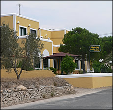 Mythos pizza cafe Aghia Marina - Aegina island - Greece