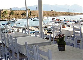 Nontas - fish restaurant in Perdika - Aegina island - greece