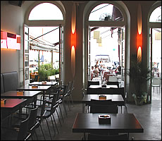 YES cafe - Aegina town - Aegina island - Greece