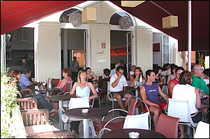 YES cafe - Aegina town - Aegina island - Greece