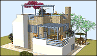 Stone built house for sale