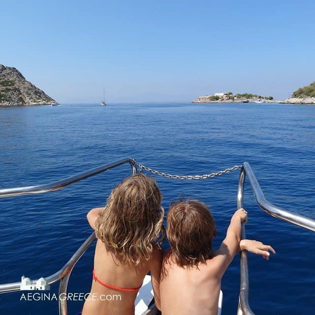 One Day Cruis - by boat around Aegina island