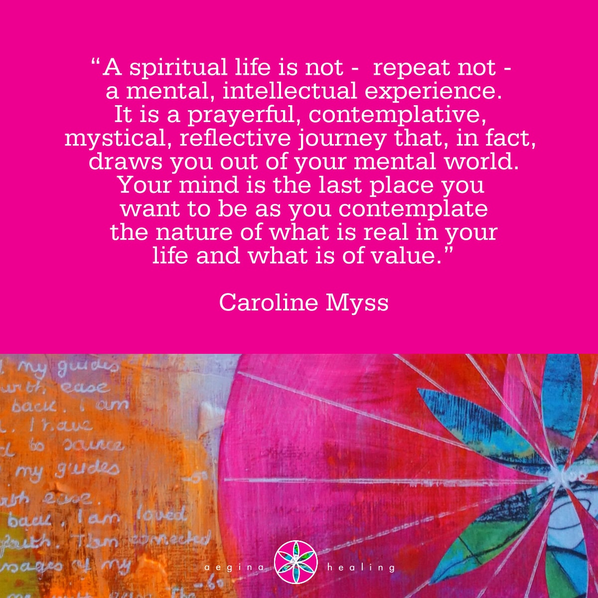 Quote by Caroline Myss